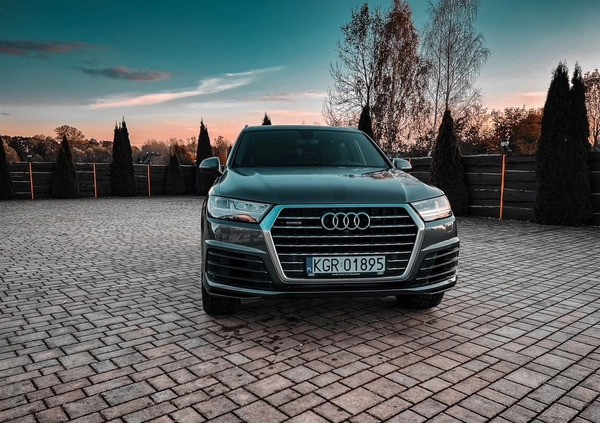 Audi Q7 cena 159000 przebieg: 62037, rok produkcji 2019 z Gorlice małe 562